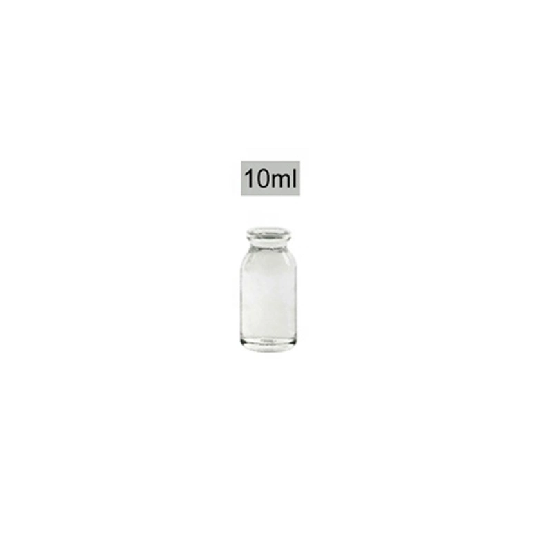 Clear Amber Pharmaceutical Moulded Glass Vial Bottle 50ml Injection Infusion Vials USP Type I, II, III CE