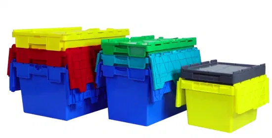 Сверхмощное фармацевтическое логистическое складское хранение, перемещение пластикового оборота, промышленные пластиковые контейнеры